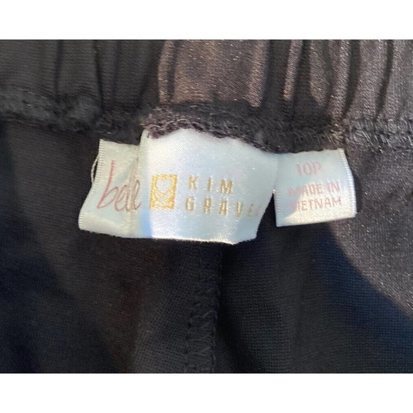 NEW Belle By Kim Gravel Ponte Ankle Jogger Pants Petite 10P Women’s Pull On - Picture 3 of 9